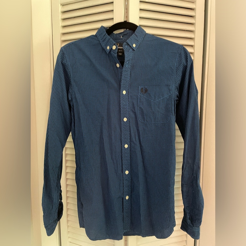 Fred Perry Men’s Button Down Shirt SZ XS